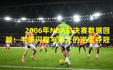 2006年NBA总决赛数据回顾：韦德闪耀与热火的逆袭夺冠